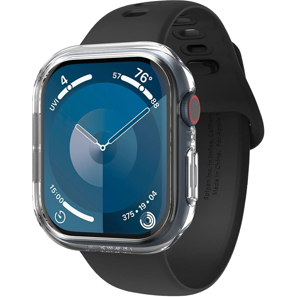 Schutzhülle für Apple Watch 10 42 mm, Spigen Thin Fit, Transparent