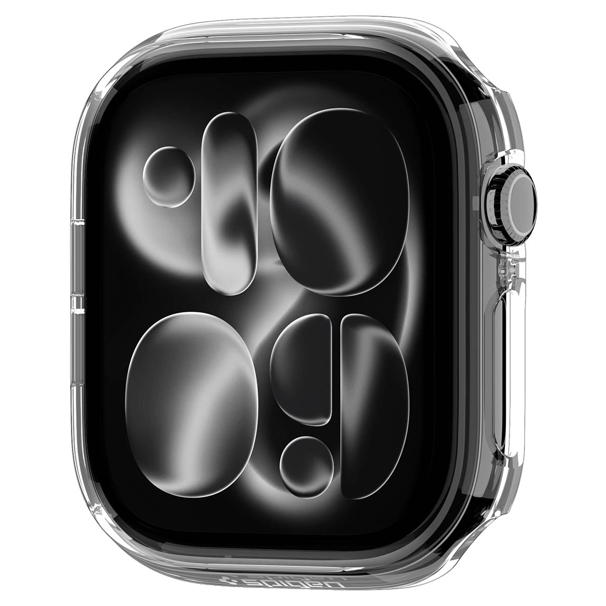 Schutzhülle für Apple Watch Series 12 46mm, Spigen Thin Fit, Transparent (9/16)