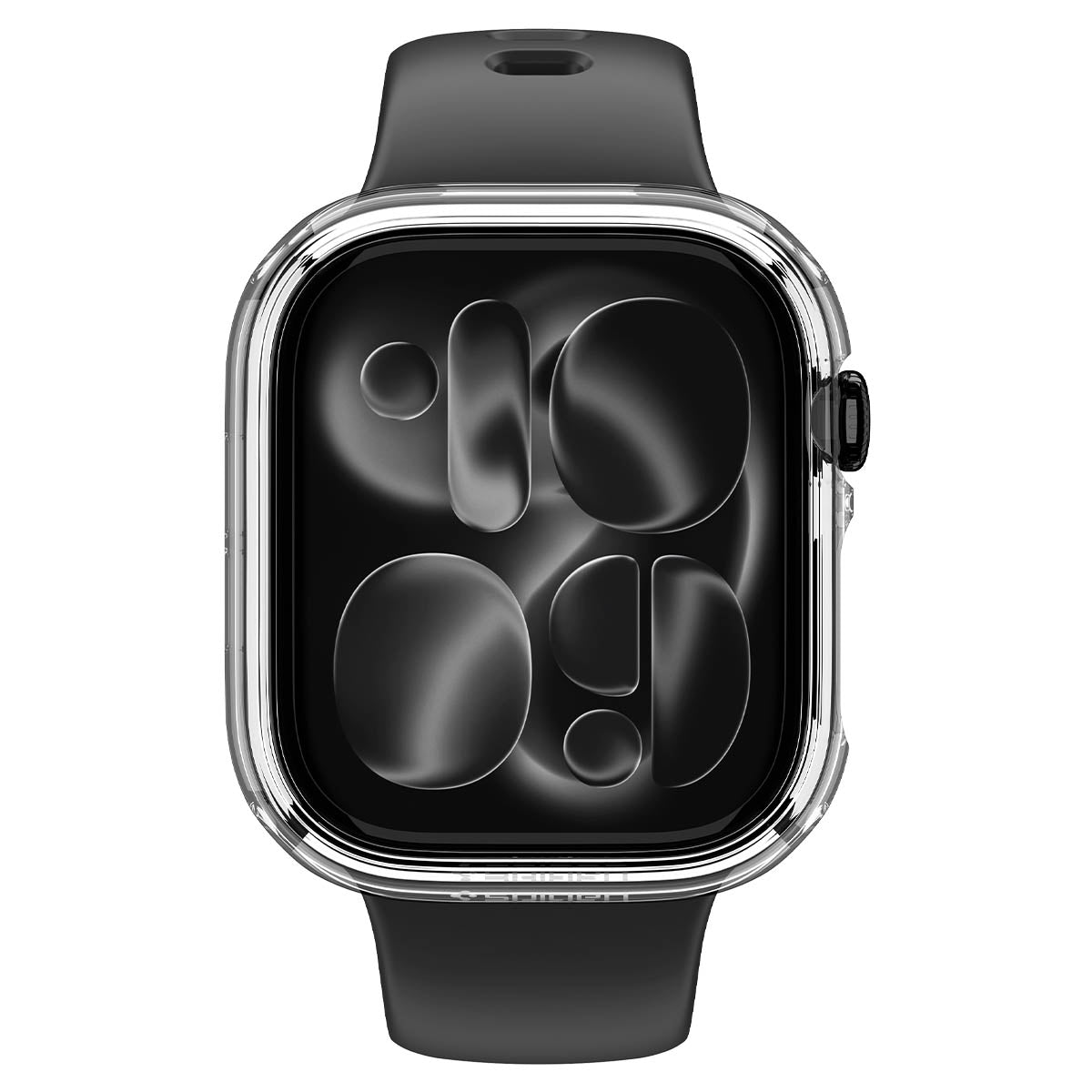 Schutzhülle für Apple Watch Series 12 46mm, Spigen Thin Fit, Transparent (14/16)