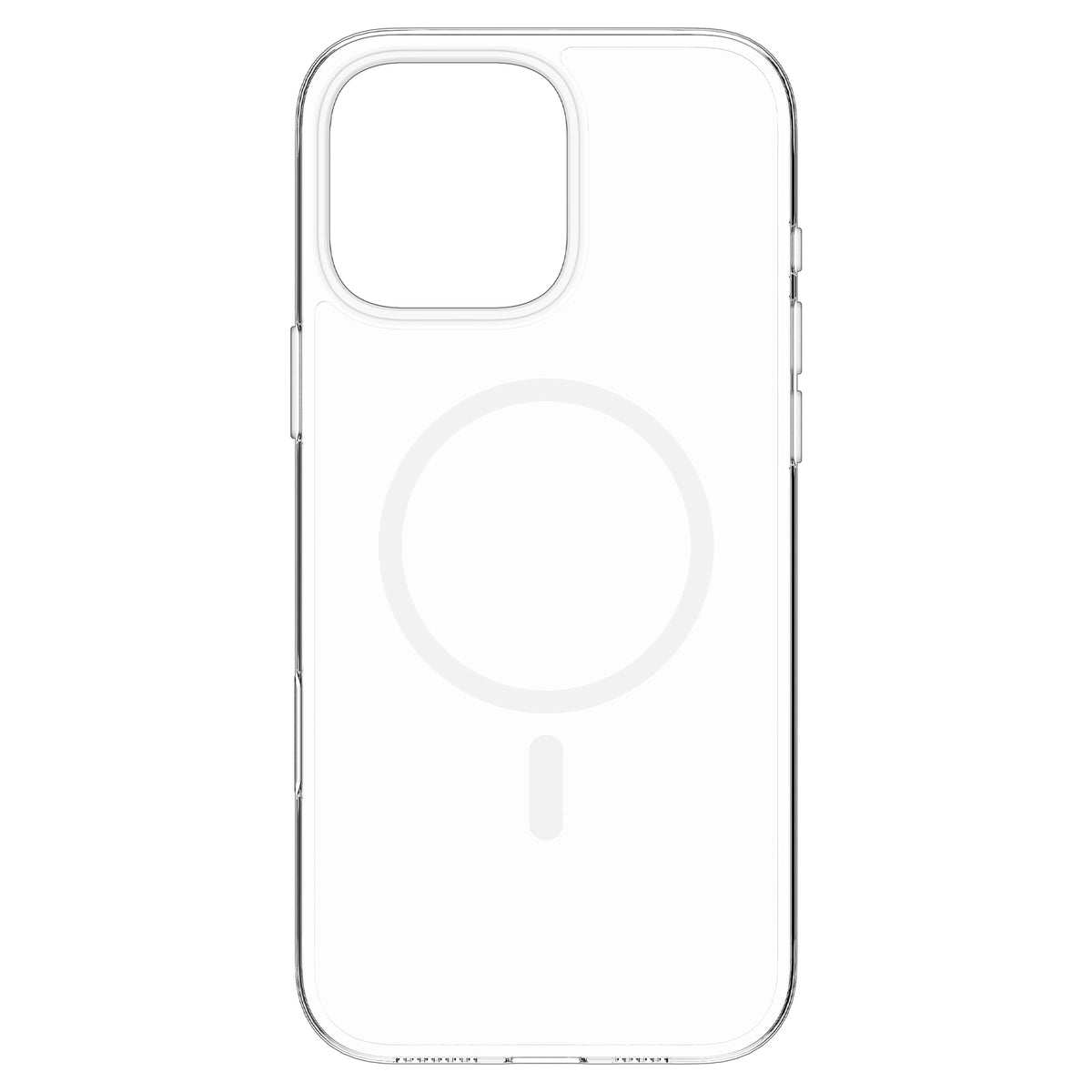 Handyhülle für iPhone 16 Pro, Spigen Thin Fit T Mag (CC) mit MagSafe, Transparent-Weiß