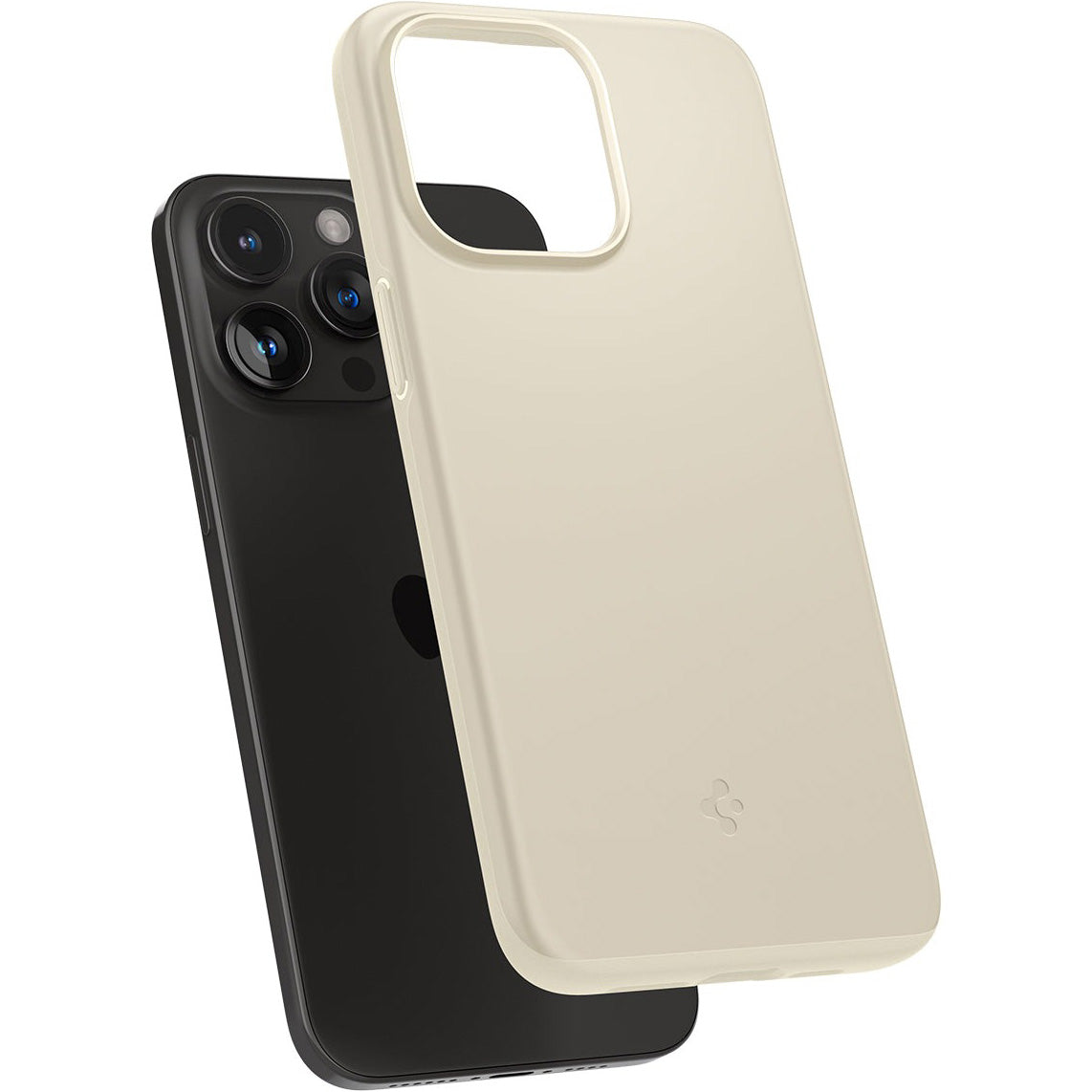 Schutzhülle Spigen Thin Fit für Apple iPhone 15 Pro, Beige