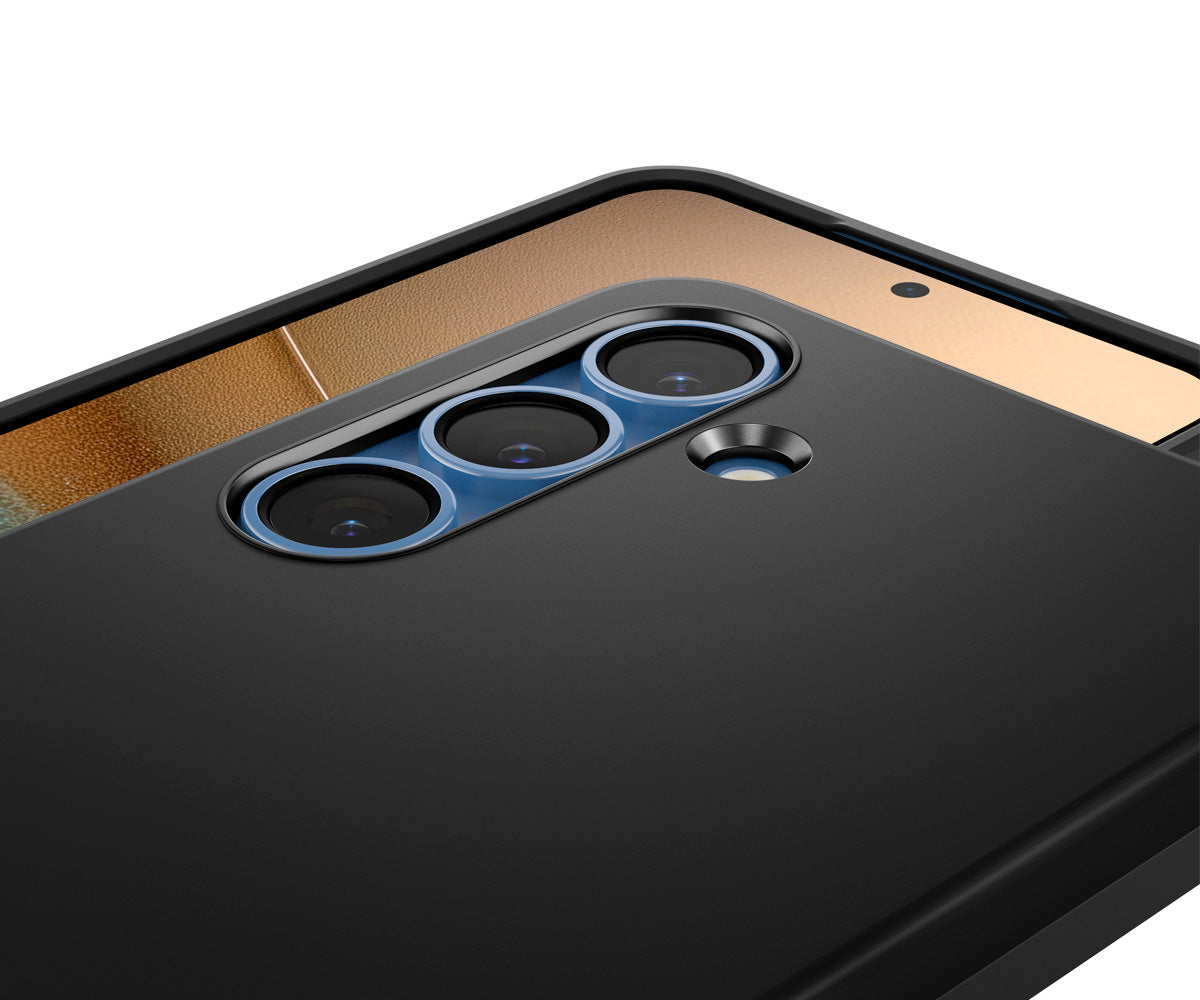 Handyhülle für Galaxy S25, Spigen Thin Fit Mag mit MagSafe, Schwarz