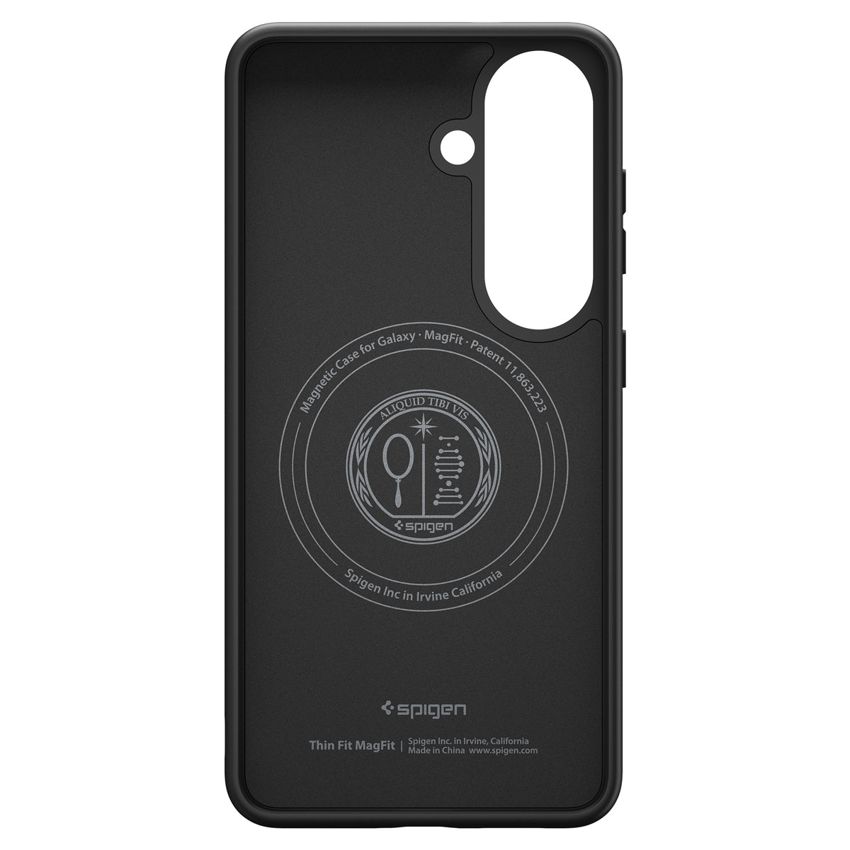 Handyhülle für Galaxy S26 Plus, Spigen Thin Fit Mag mit MagSafe, Schwarz