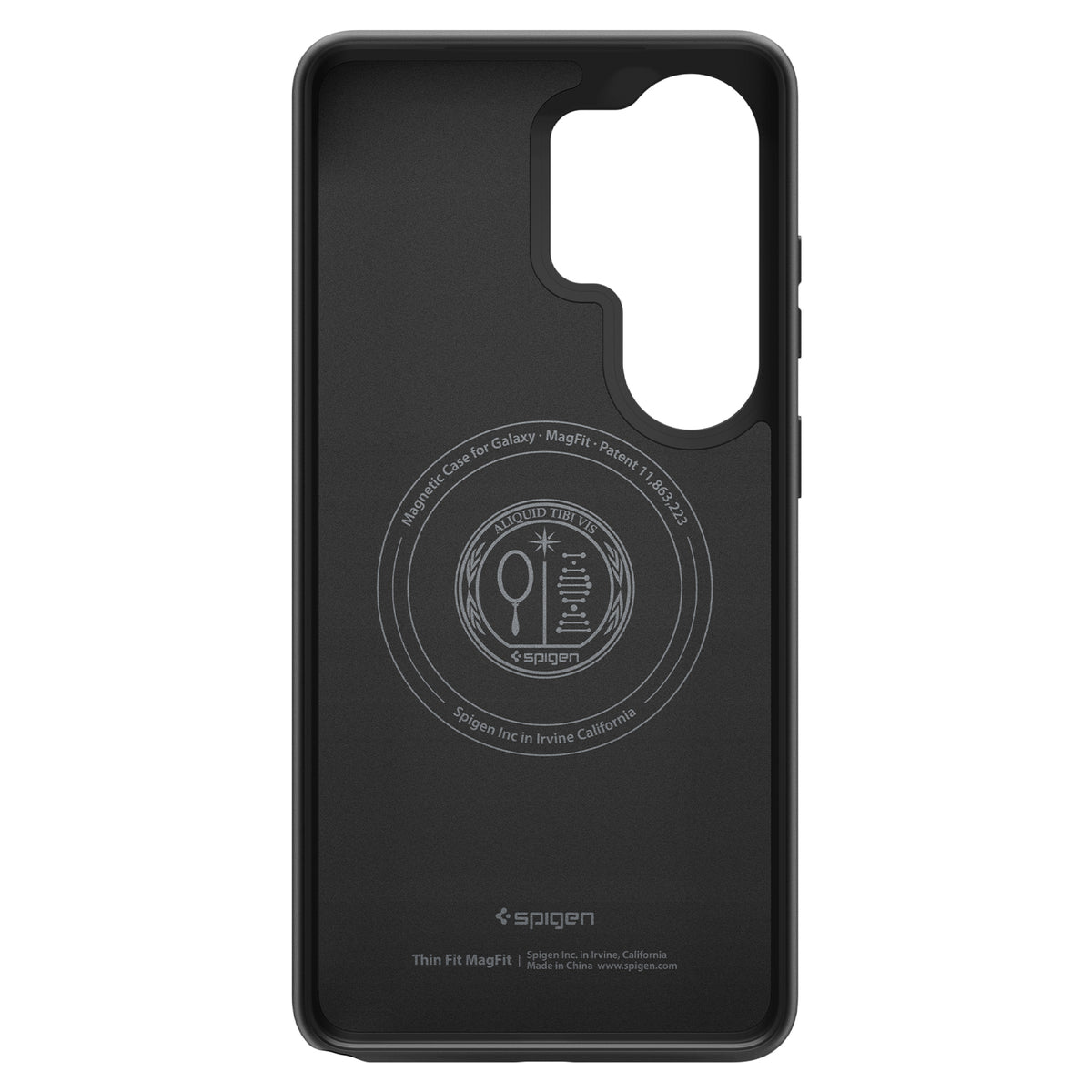 Handyhülle für Galaxy S26 Ultra, Spigen Thin Fit Mag mit MagSafe, Schwarz