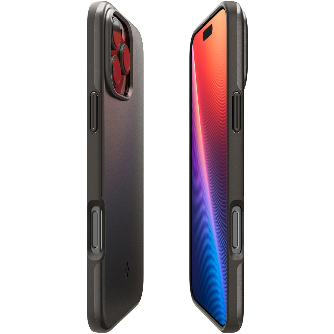 Handyhülle für iPhone 16 Pro Max, Spigen Thin Fit Mag mit MagSafe, Rotguss