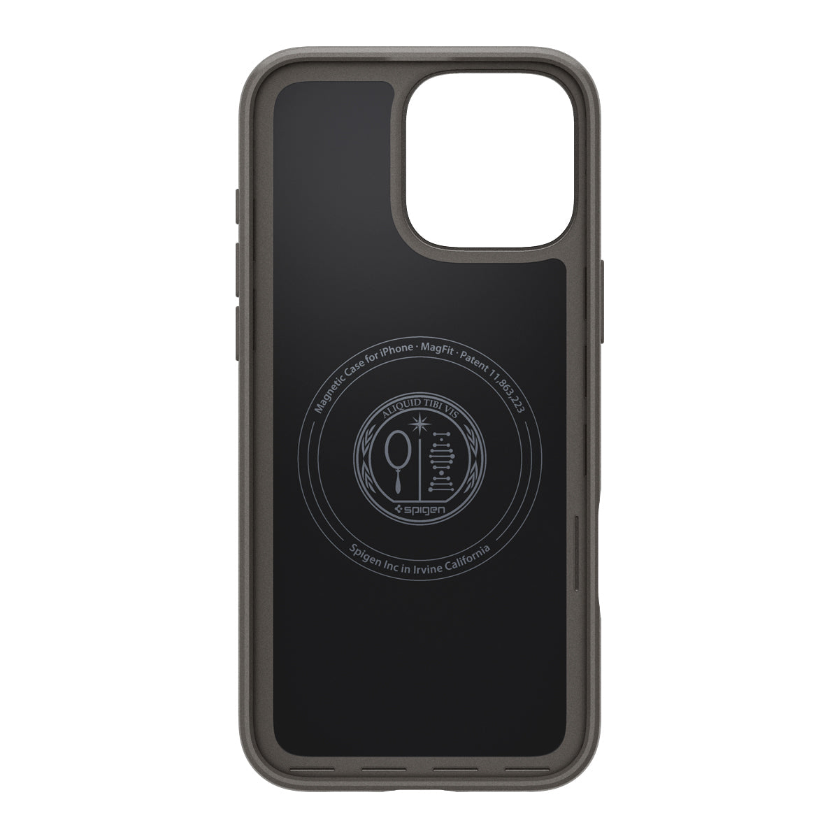 Handyhülle für iPhone 16 Pro Max, Spigen Thin Fit Mag mit MagSafe, Rotguss