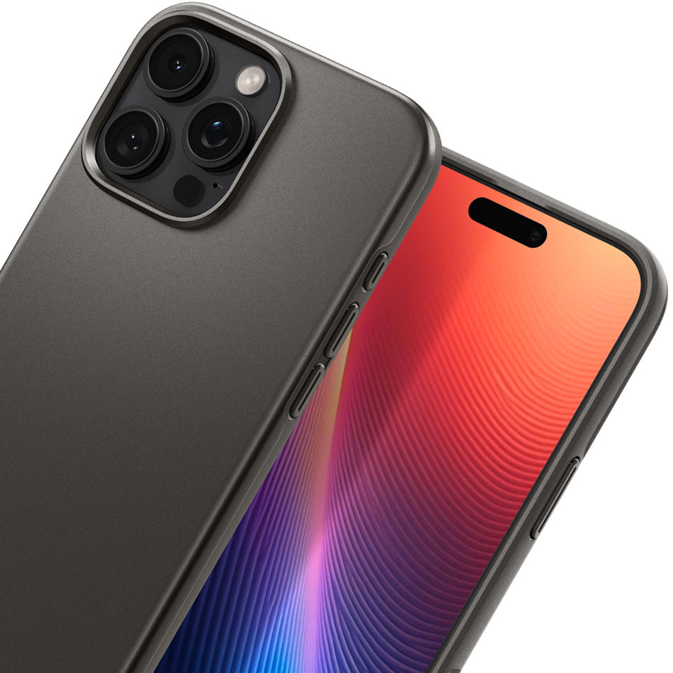 Handyhülle für iPhone 16 Pro Max, Spigen Thin Fit Mag mit MagSafe, Rotguss