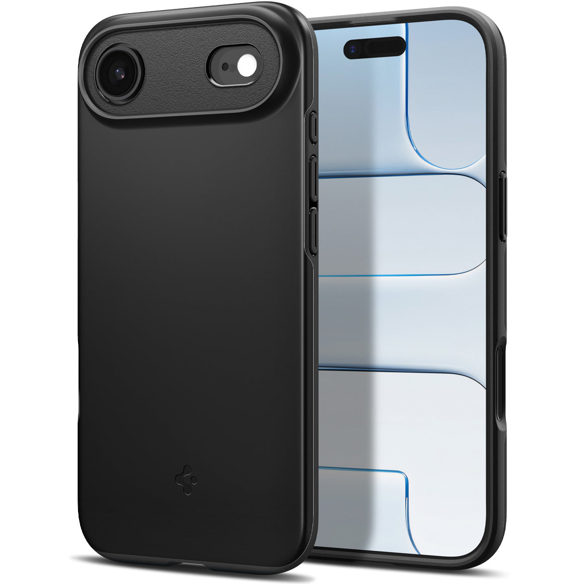 Handyhülle für iPhone Air, Spigen Thin Fit Mag mit MagSafe, Schwarz