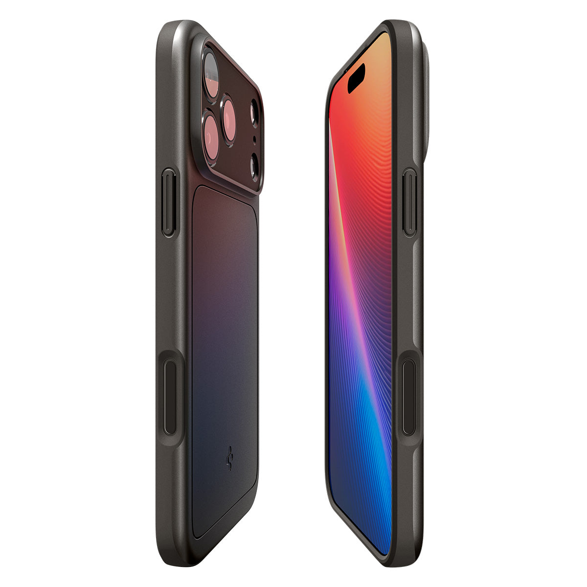 Handyhülle für iPhone 18 Pro Max, Spigen Thin Fit Mag mit MagSafe, Grau (13/15)