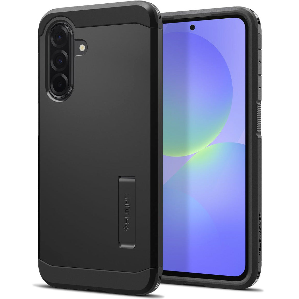 Handyhülle für Galaxy A36 5G, Spigen Tough Armor, Schwarz