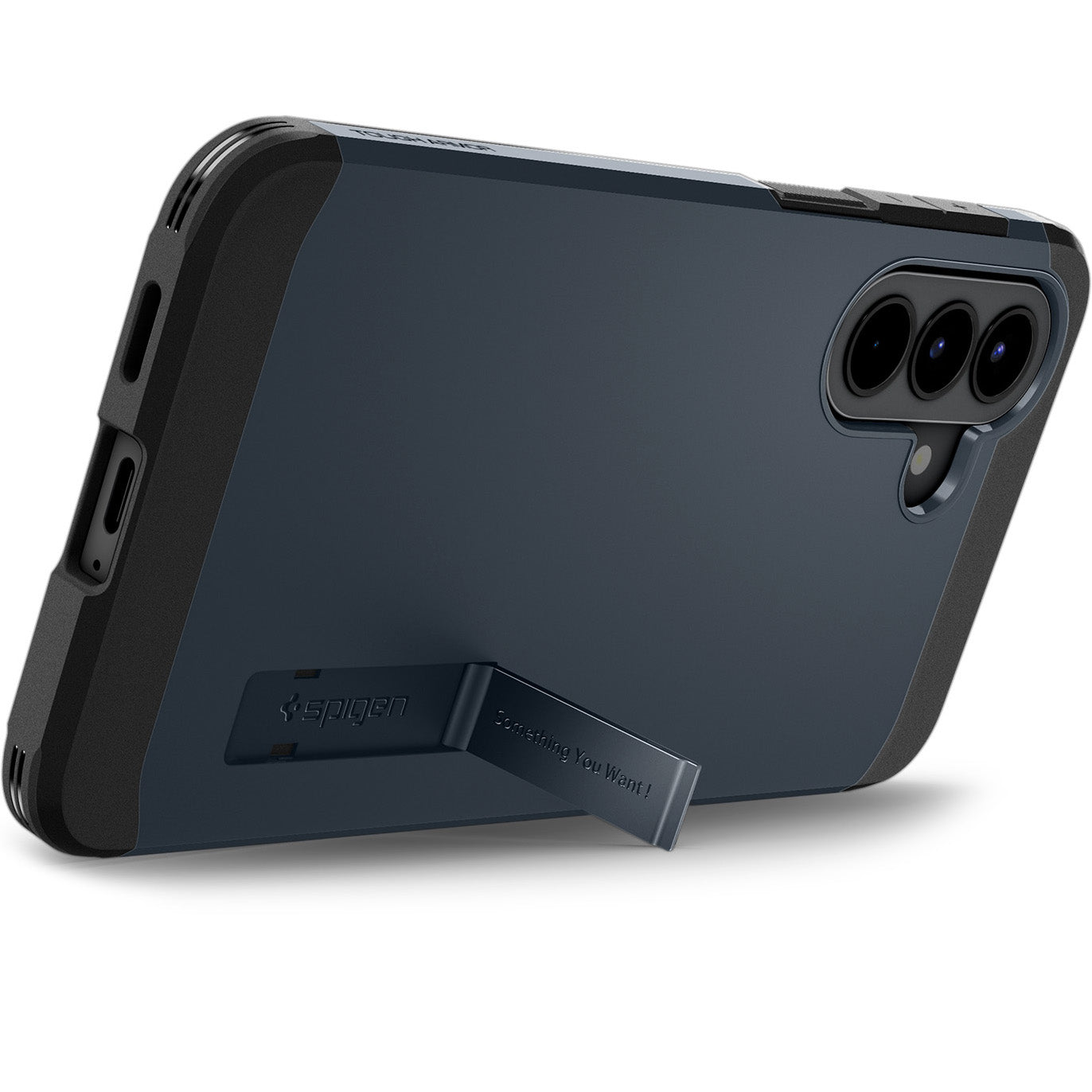 Handyhülle für Galaxy A57 5G, Spigen Tough Armor, Dunkelblau