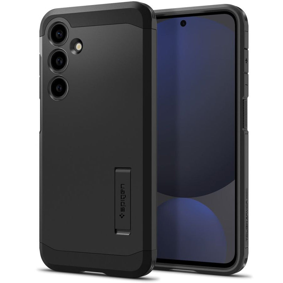 Handyhülle für Galaxy S24 FE, Spigen Tough Armor Mag mit MagSafe, Schwarz