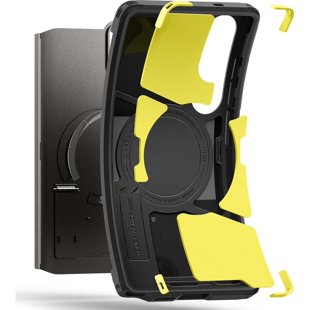 Handyhülle für Galaxy S25 Ultra, Spigen Tough Armor Mag mit MagSafe, Rotguss