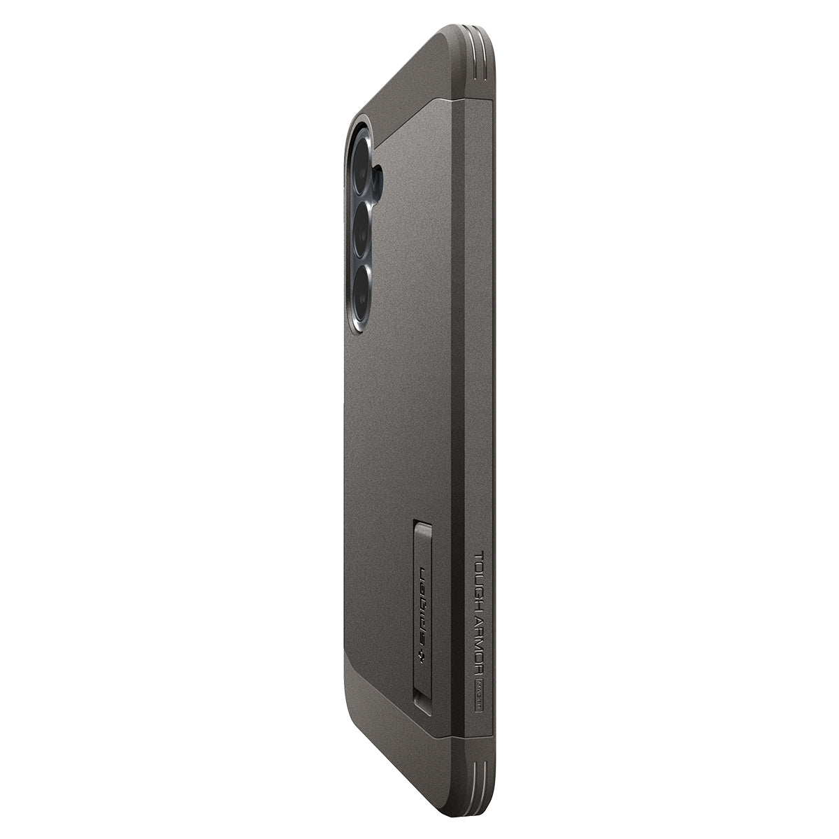Handyhülle für Galaxy S26 FE, Spigen Tough Armor Mag mit MagSafe, Grau (13/16)
