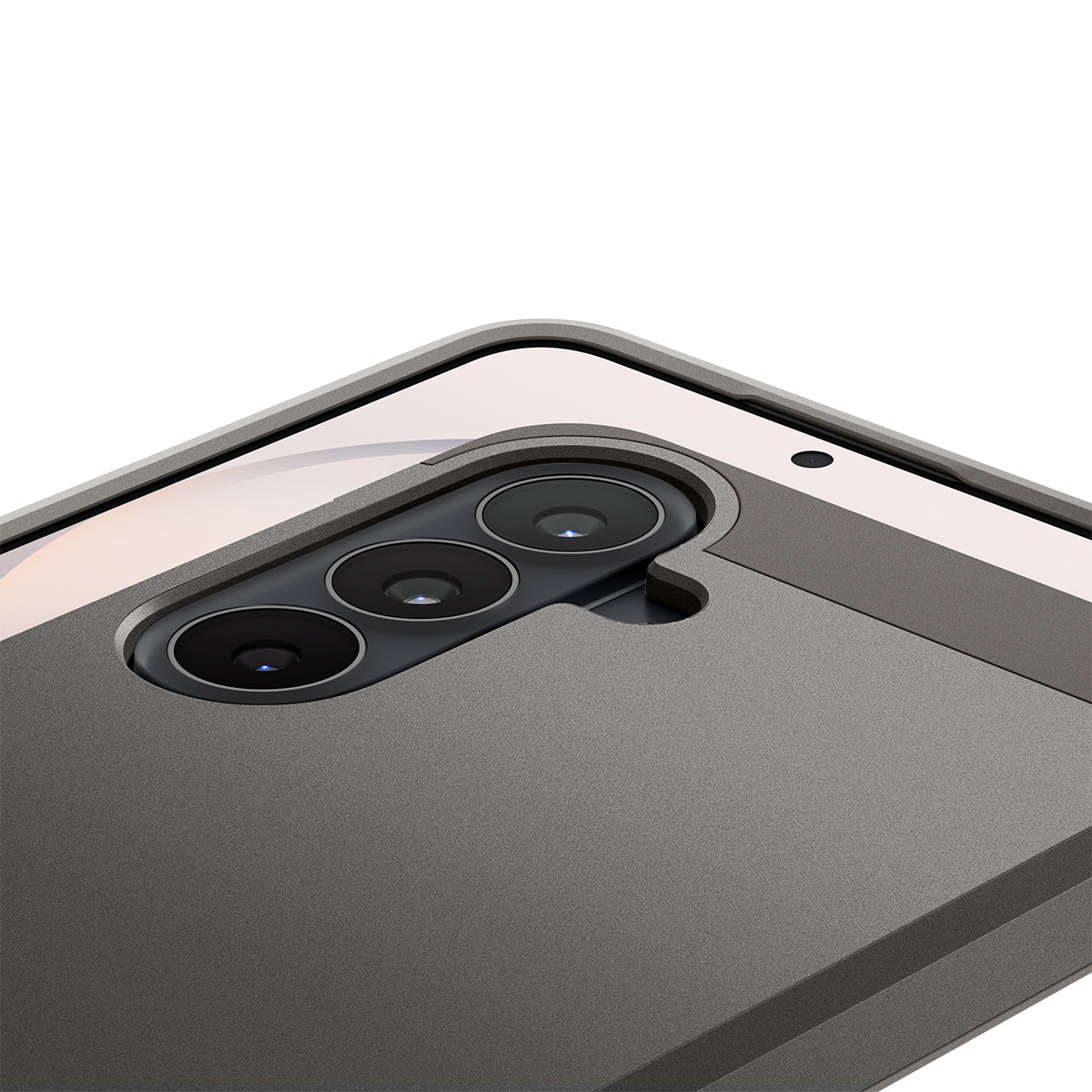 Handyhülle für Galaxy S26 FE, Spigen Tough Armor Mag mit MagSafe, Grau (16/16)