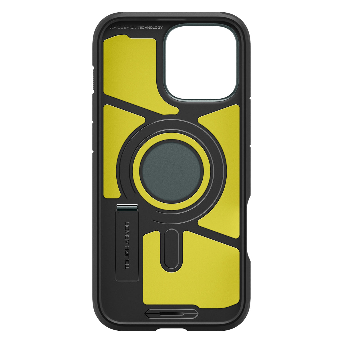 Handyhülle für iPhone 16 Pro, Spigen Tough Armor Mag mit MagSafe, Grün