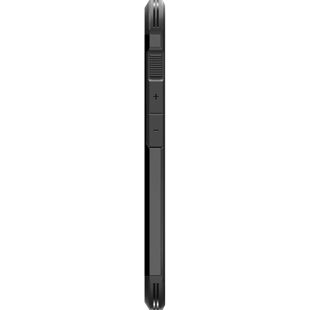 Handyhülle für iPhone 17e / 16e, Spigen Tough Armor Mag mit MagSafe, Schwarz