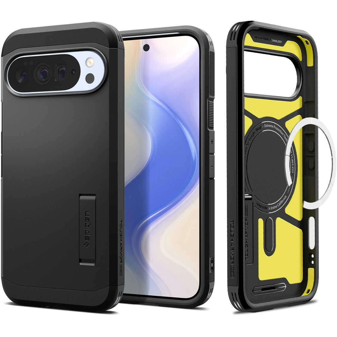 Handyhülle für Google Pixel 10 Pro XL, Spigen Tough Armor Mag mit MagS