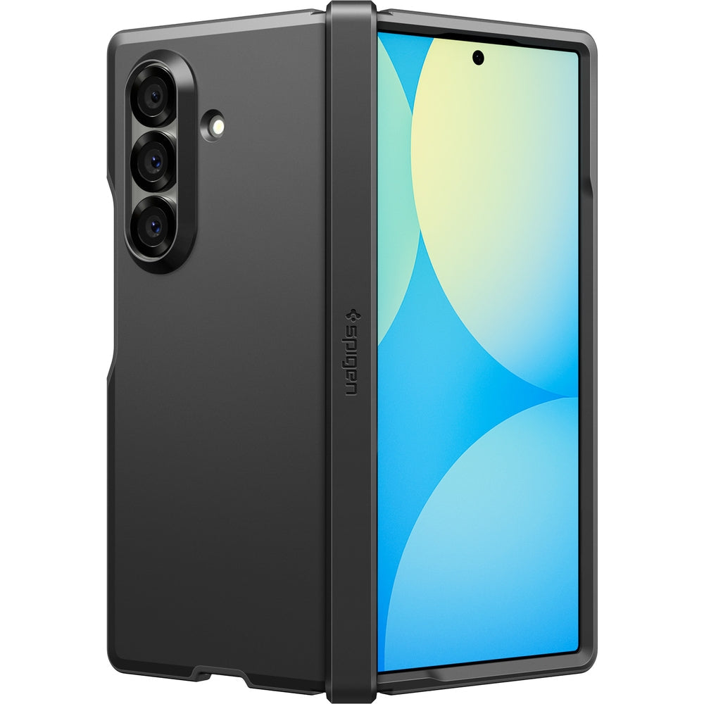 Handyhülle für Galaxy Z Fold7, Spigen Tough Armor Pro Mag mit MagSafe, Schwarz