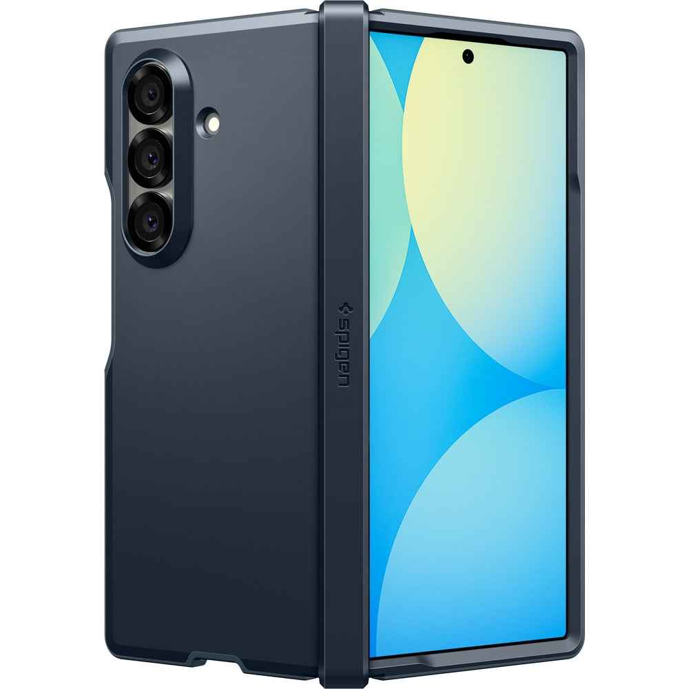 Handyhülle für Galaxy Z Fold7, Spigen Tough Armor Pro Mag mit MagSafe, Graphitgrau