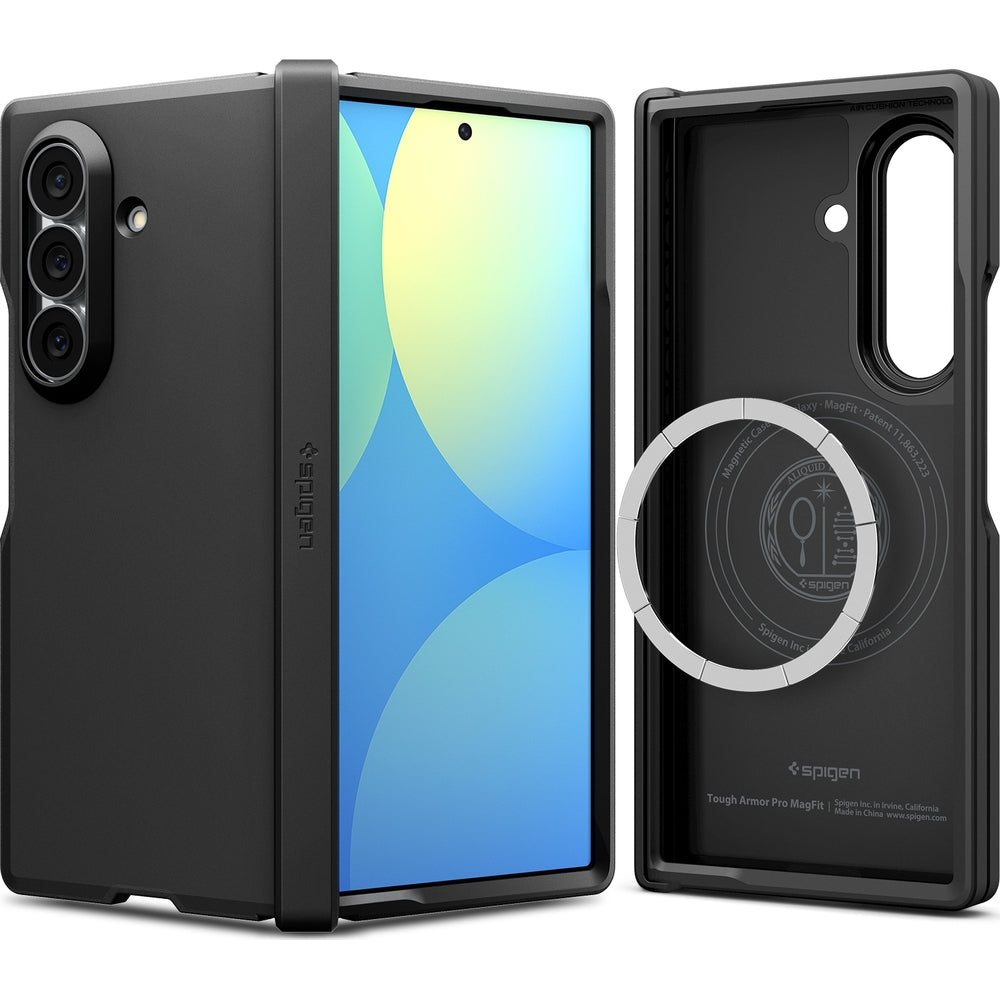 Handyhülle für Galaxy Z Fold8 Ultra, Spigen Tough Armor Pro Mag mit MagSafe, Schwarz
