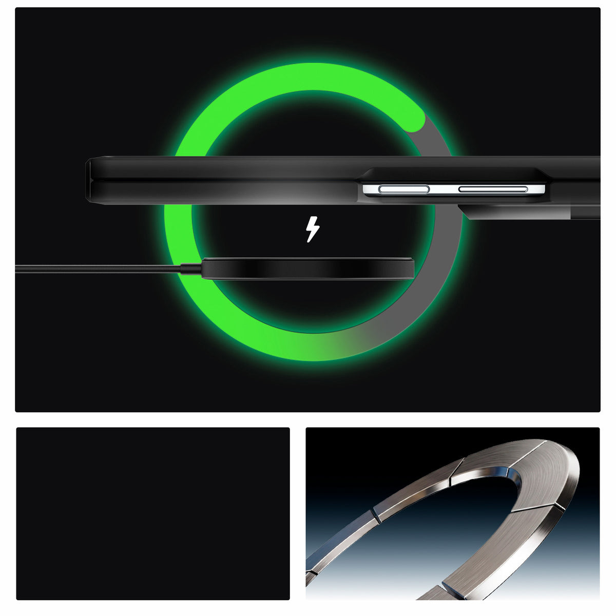 Handyhülle für Galaxy Z Fold8 Ultra, Spigen Tough Armor Pro Mag mit MagSafe, Schwarz