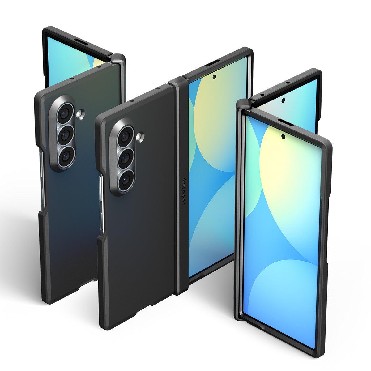 Handyhülle für Galaxy Z Fold8 Ultra, Spigen Tough Armor Pro Mag mit MagSafe, Schwarz