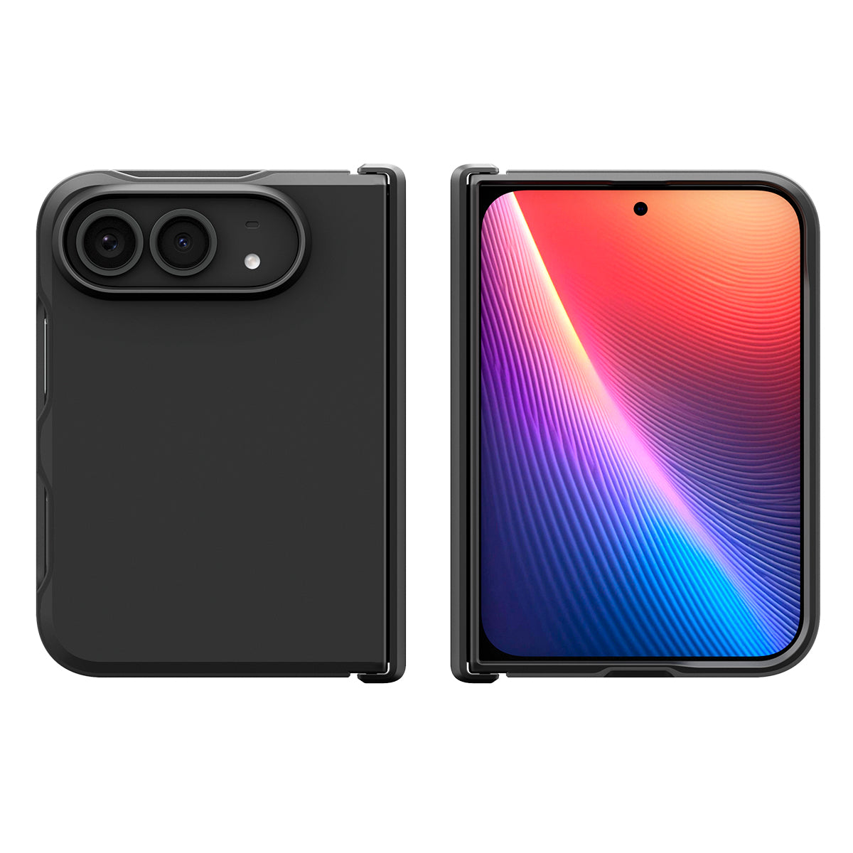 Handyhülle für iPhone Duo, Spigen Tough Armor Pro Mag mit MagSafe, Schwarz (10/15)