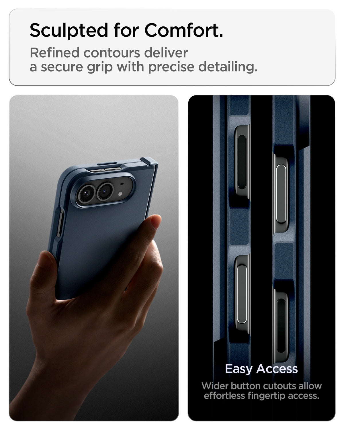 Handyhülle für iPhone Duo, Spigen Tough Armor Pro Mag mit MagSafe, Dunkelblau (5/15)
