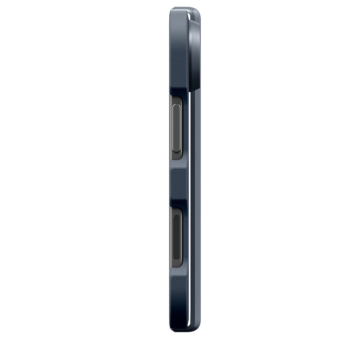 Handyhülle für iPhone Duo, Spigen Tough Armor Pro Mag mit MagSafe, Dunkelblau (12/15)