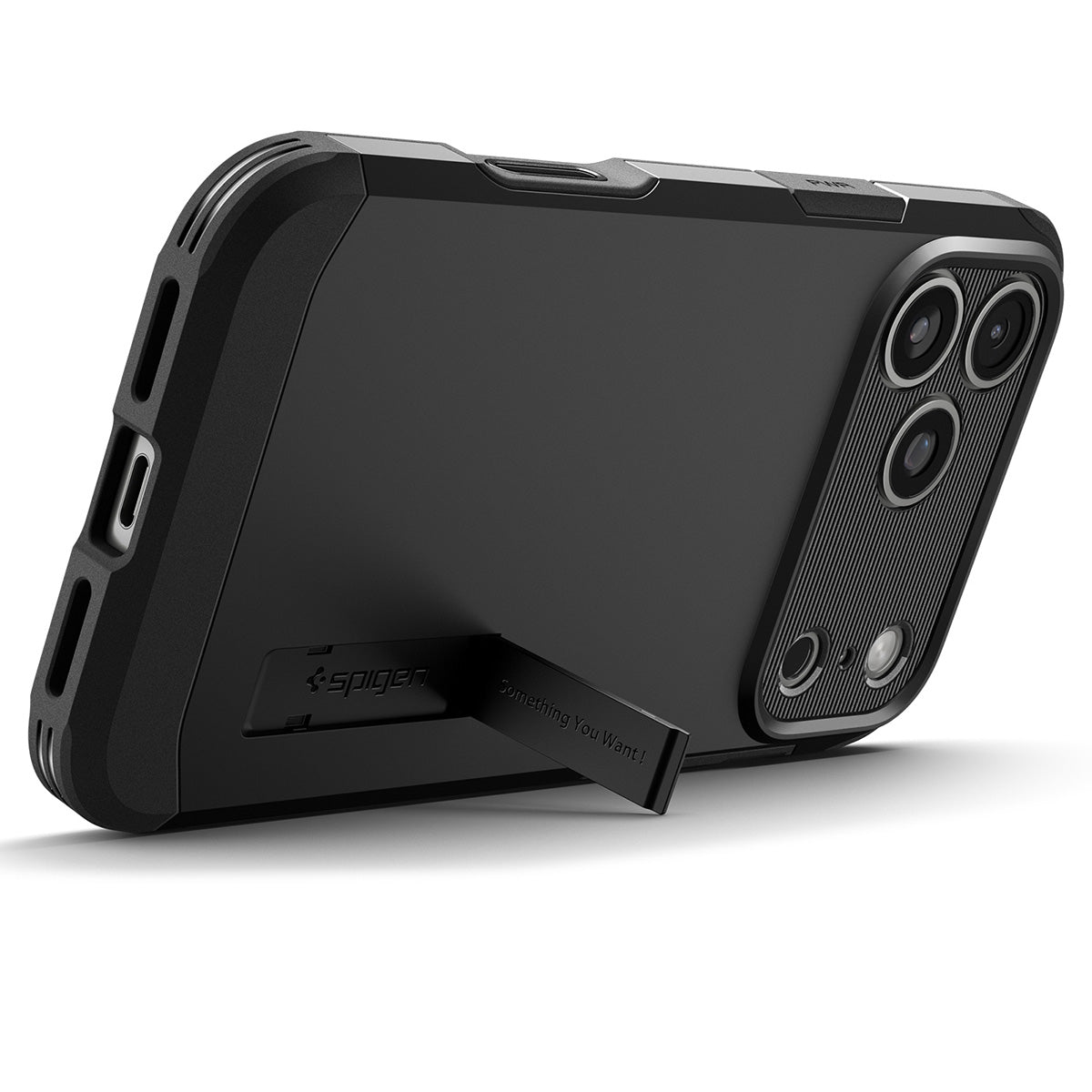 Handyhülle für iPhone 18 Pro Max, Spigen Tough Armor T Mag (CC) mit MagSafe, Schwarz (9/16)