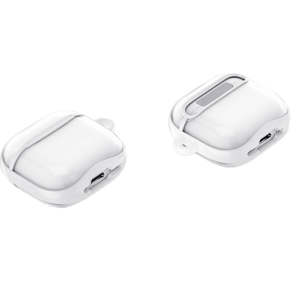 Schutzhülle für Apple AirPods 5 / 4, Spigen Ultra Hybrid, Transparent-Weiß