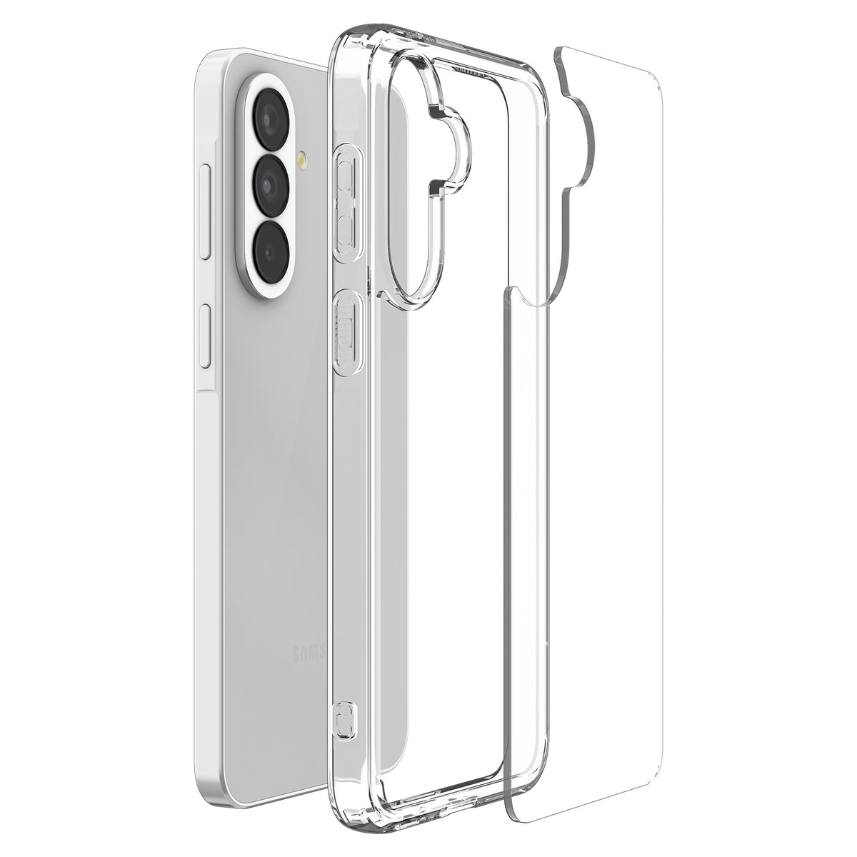 Handyhülle für Galaxy A37 5G, Spigen Ultra Hybrid, Transparent