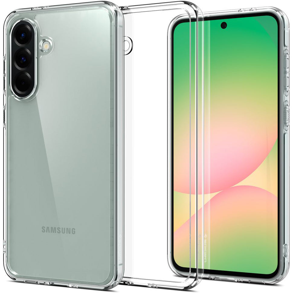 Handyhülle für Galaxy A56 5G, Spigen Ultra Hybrid, Transparent