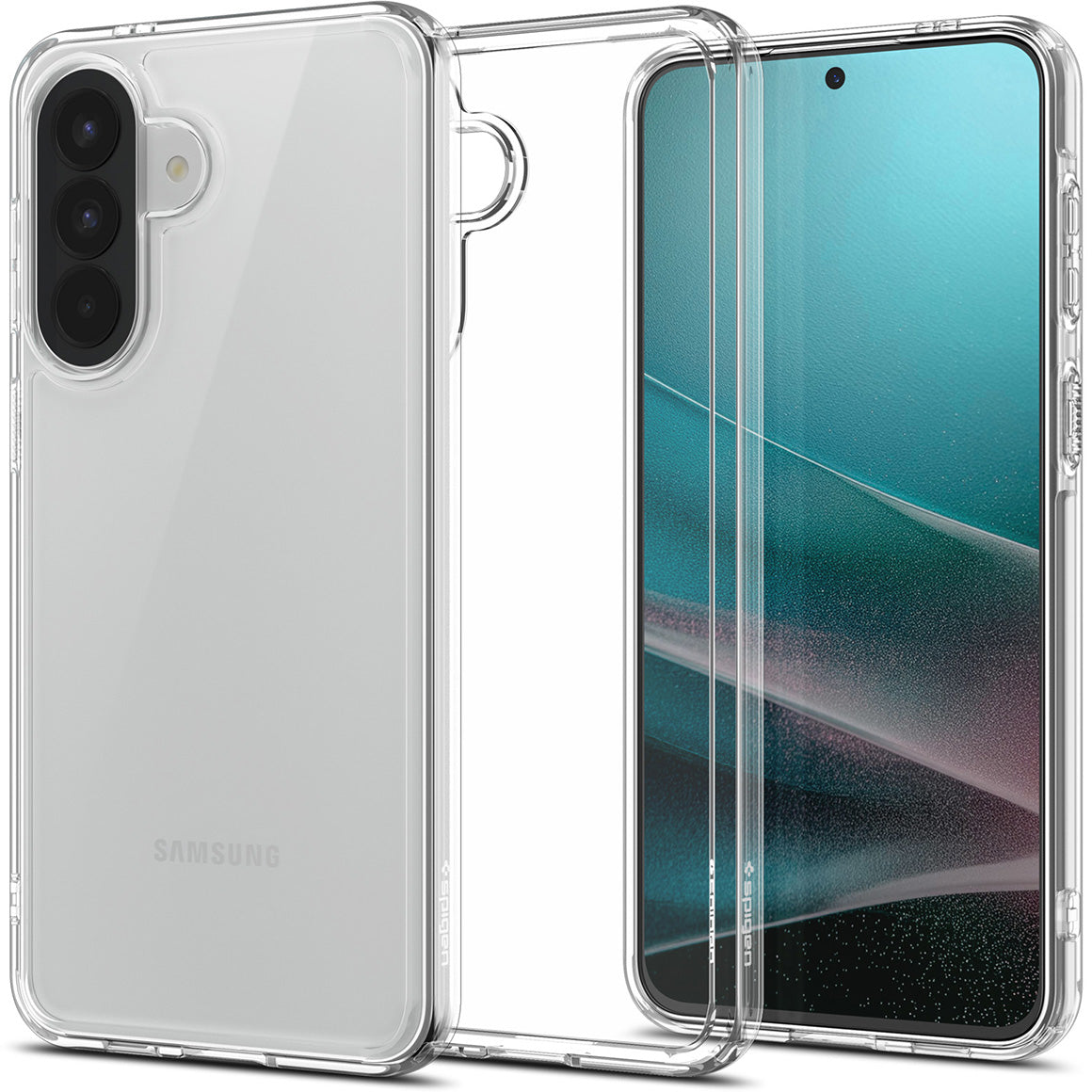 Handyhülle für Galaxy A57 5G, Spigen Ultra Hybrid, Transparent