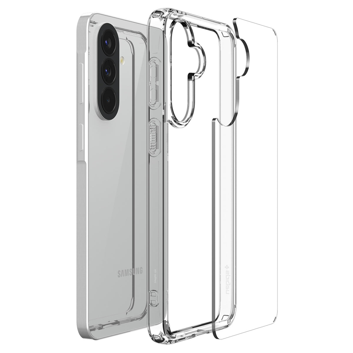 Handyhülle für Galaxy A57 5G, Spigen Ultra Hybrid, Transparent