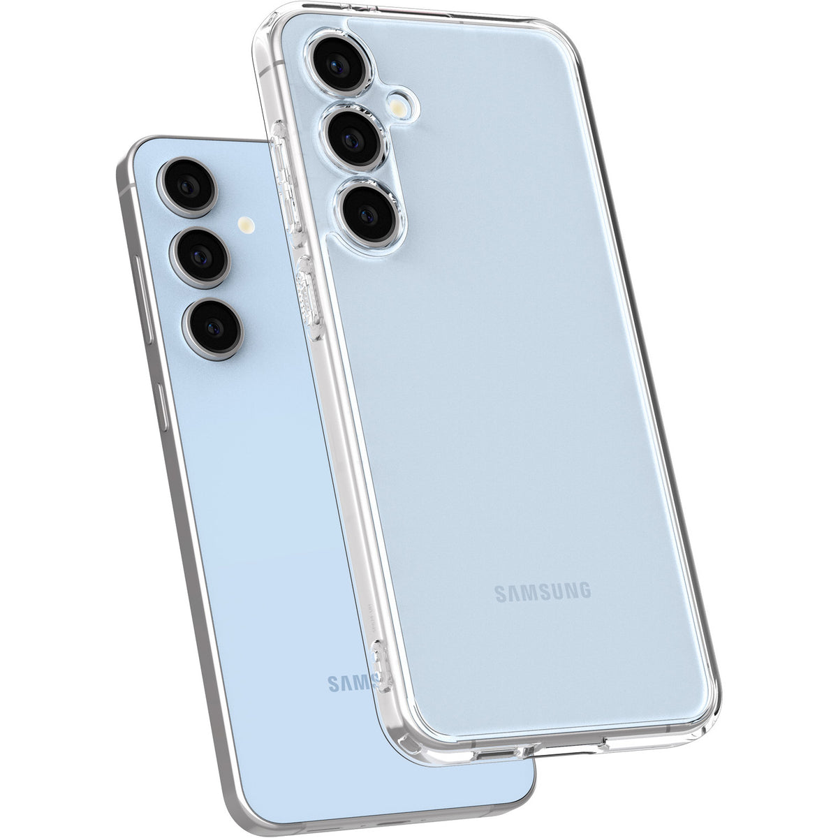Handyhülle für Galaxy S24 FE, Spigen Ultra Hybrid, Transparent