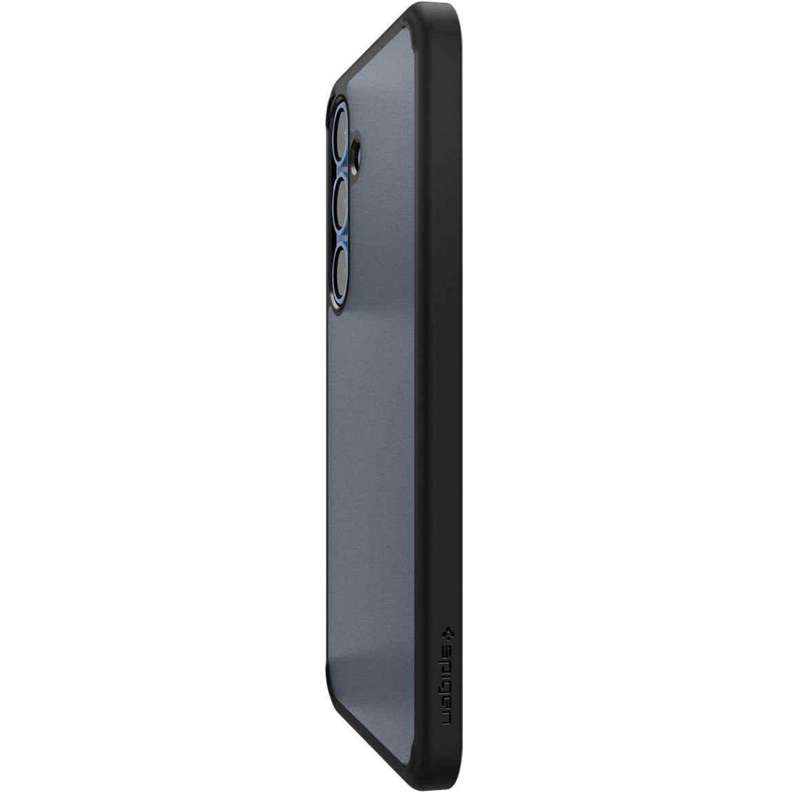 Handyhülle für Galaxy S25, Spigen Ultra Hybrid, Durchscheinend-Schwarz
