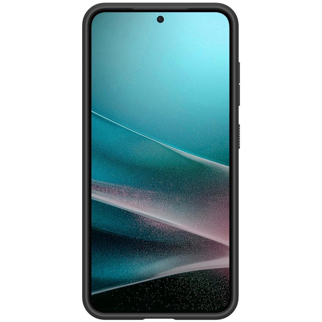 Handyhülle für Galaxy S25, Spigen Ultra Hybrid, Durchscheinend-Schwarz