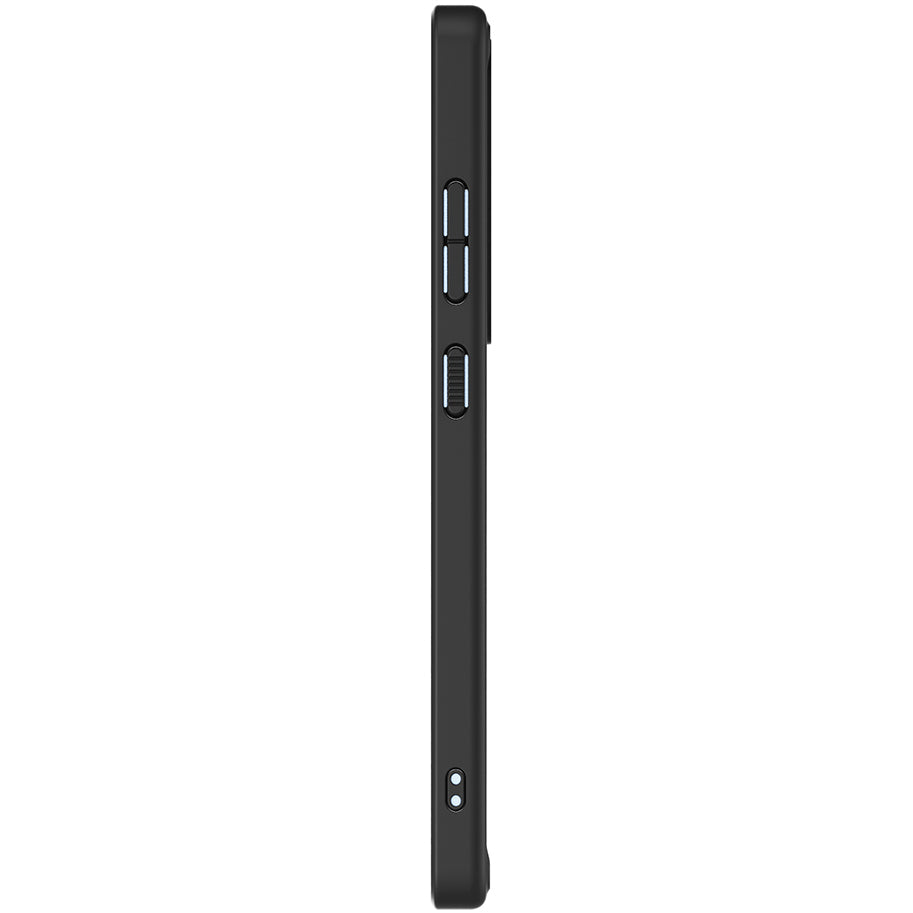 Handyhülle für Galaxy S25 Ultra, Spigen Ultra Hybrid, Durchscheinend-Schwarz