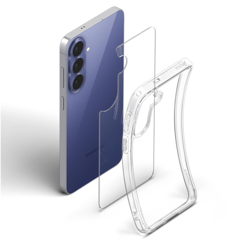 Handyhülle für Galaxy S26 FE, Spigen Ultra Hybrid, Transparent