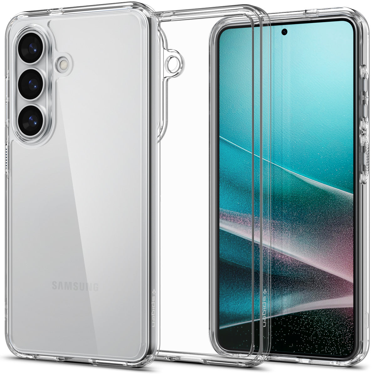 Handyhülle für Galaxy S26 Plus, Spigen Ultra Hybrid, Transparent