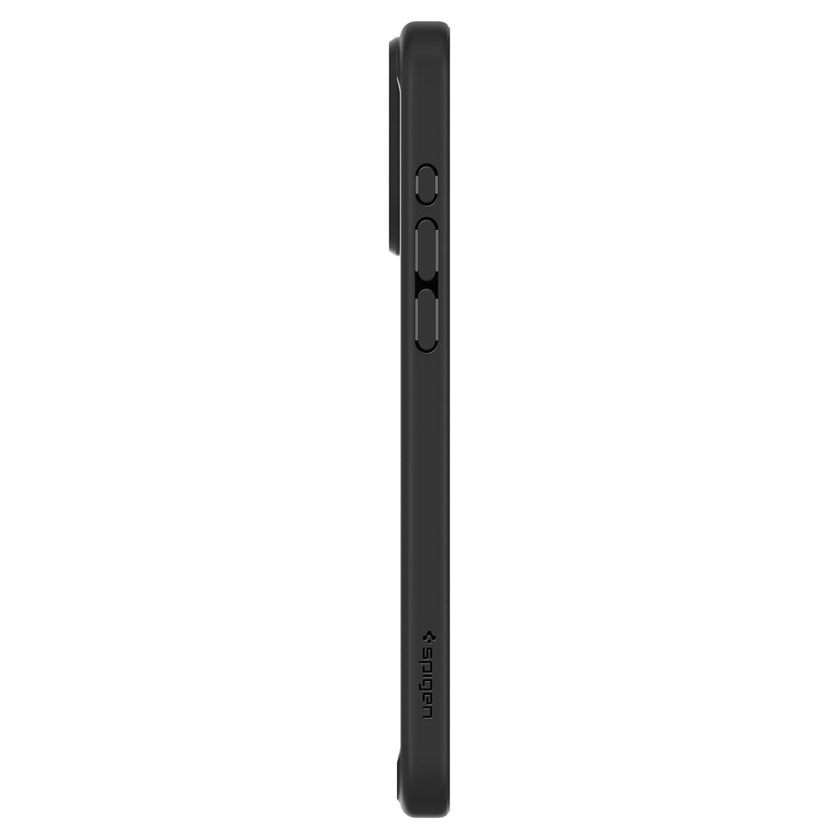 Schutzhülle Spigen Ultra Hybrid für Apple iPhone 15 Pro Max, Durchscheinend-Schwarz