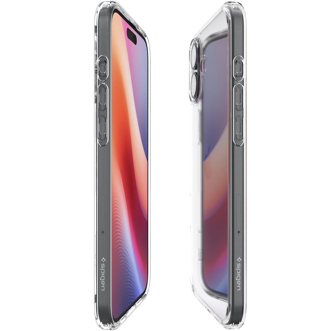 Handyhülle für iPhone 16 Plus, Spigen Ultra Hybrid, Transparent