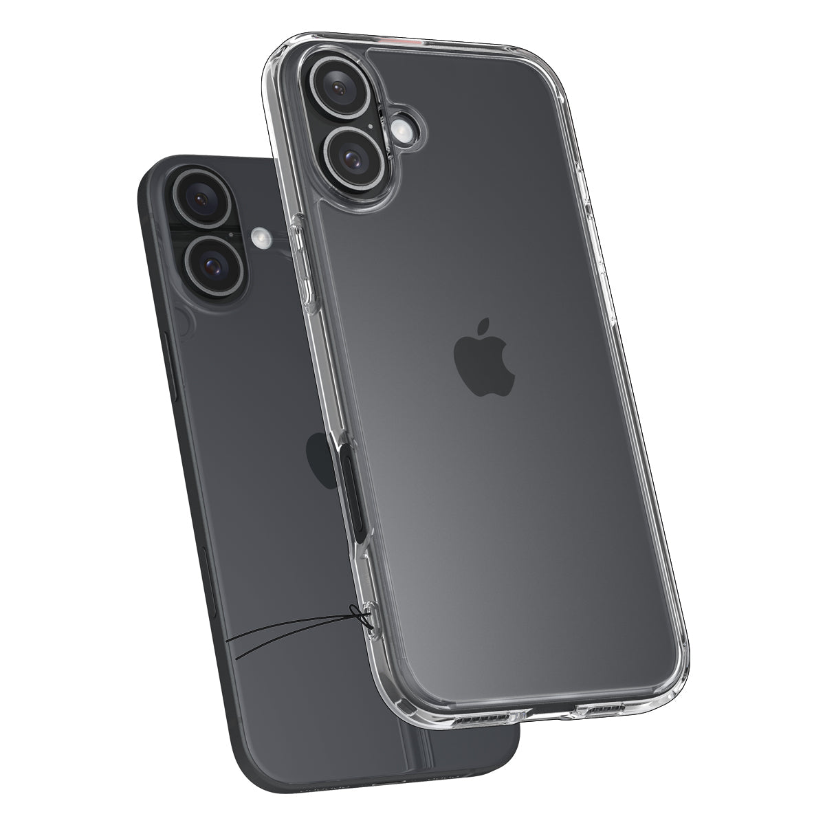 Handyhülle für iPhone 16 Plus, Spigen Ultra Hybrid, Transparent