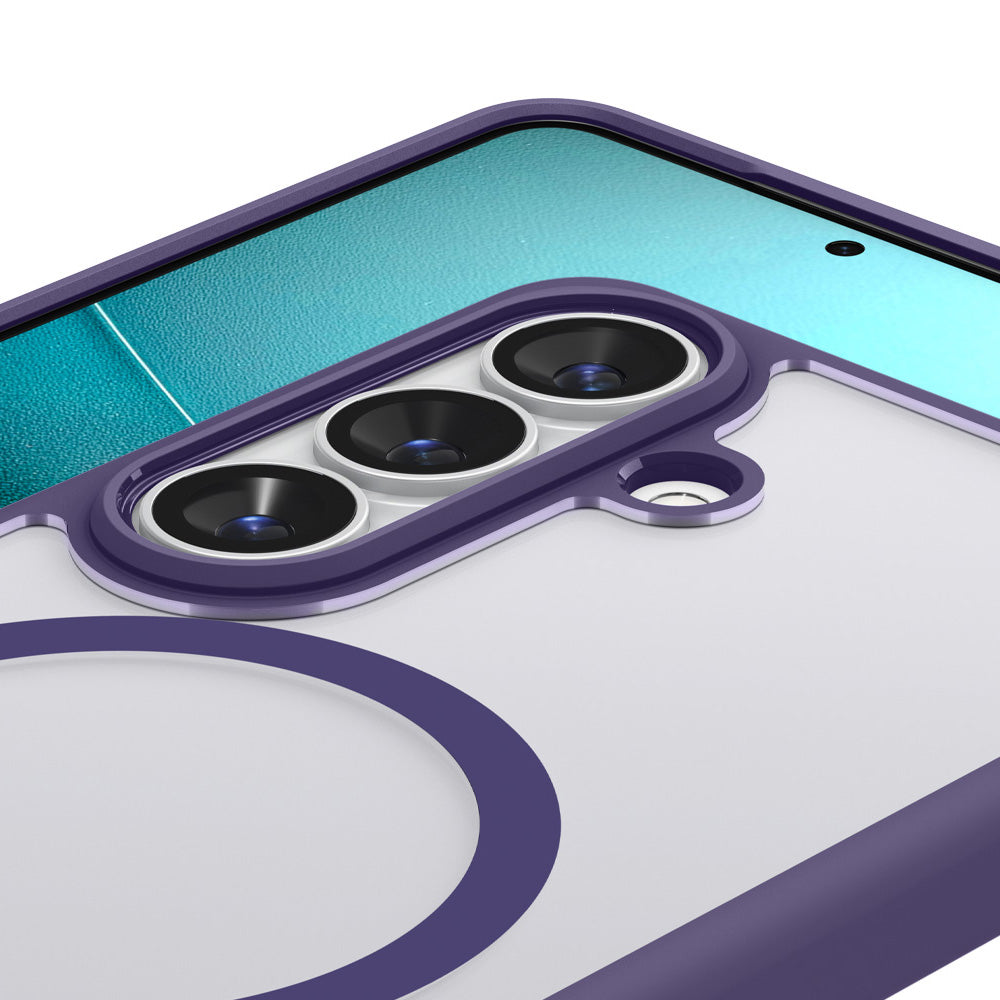 Handyhülle für Galaxy S26 Plus, Spigen Ultra Hybrid Mag mit MagSafe, Transparent-Violett