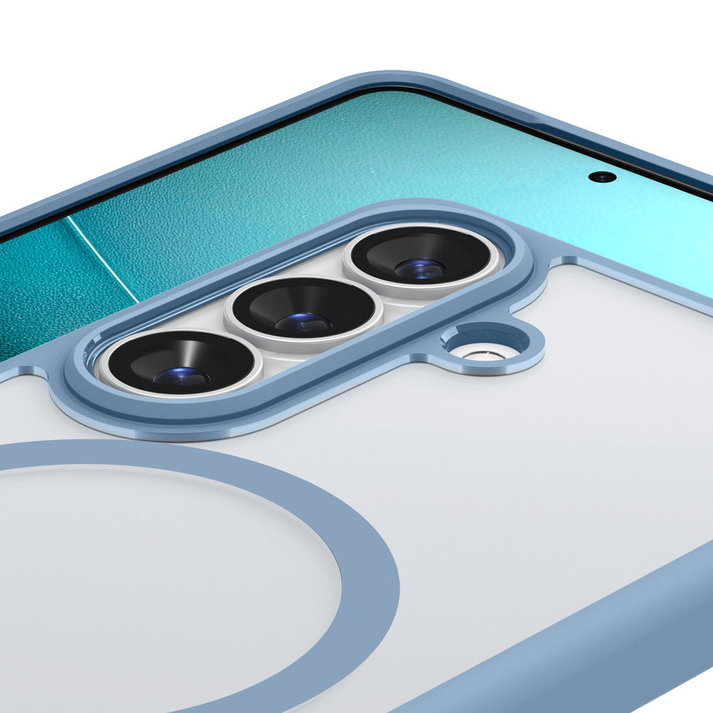 Handyhülle für Galaxy S26 Plus, Spigen Ultra Hybrid Mag mit MagSafe, Transparent-Blau