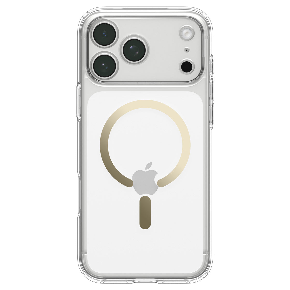 Handyhülle für iPhone 18 Pro, Spigen Ultra Hybrid Mag mit MagSafe, Transparent-Golden (11/16)
