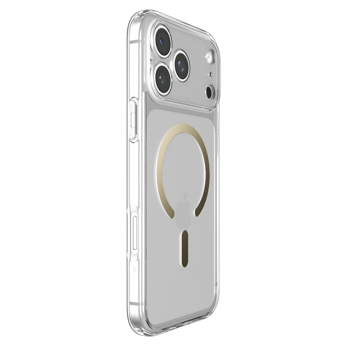 Handyhülle für iPhone 18 Pro, Spigen Ultra Hybrid Mag mit MagSafe, Transparent-Golden (12/16)
