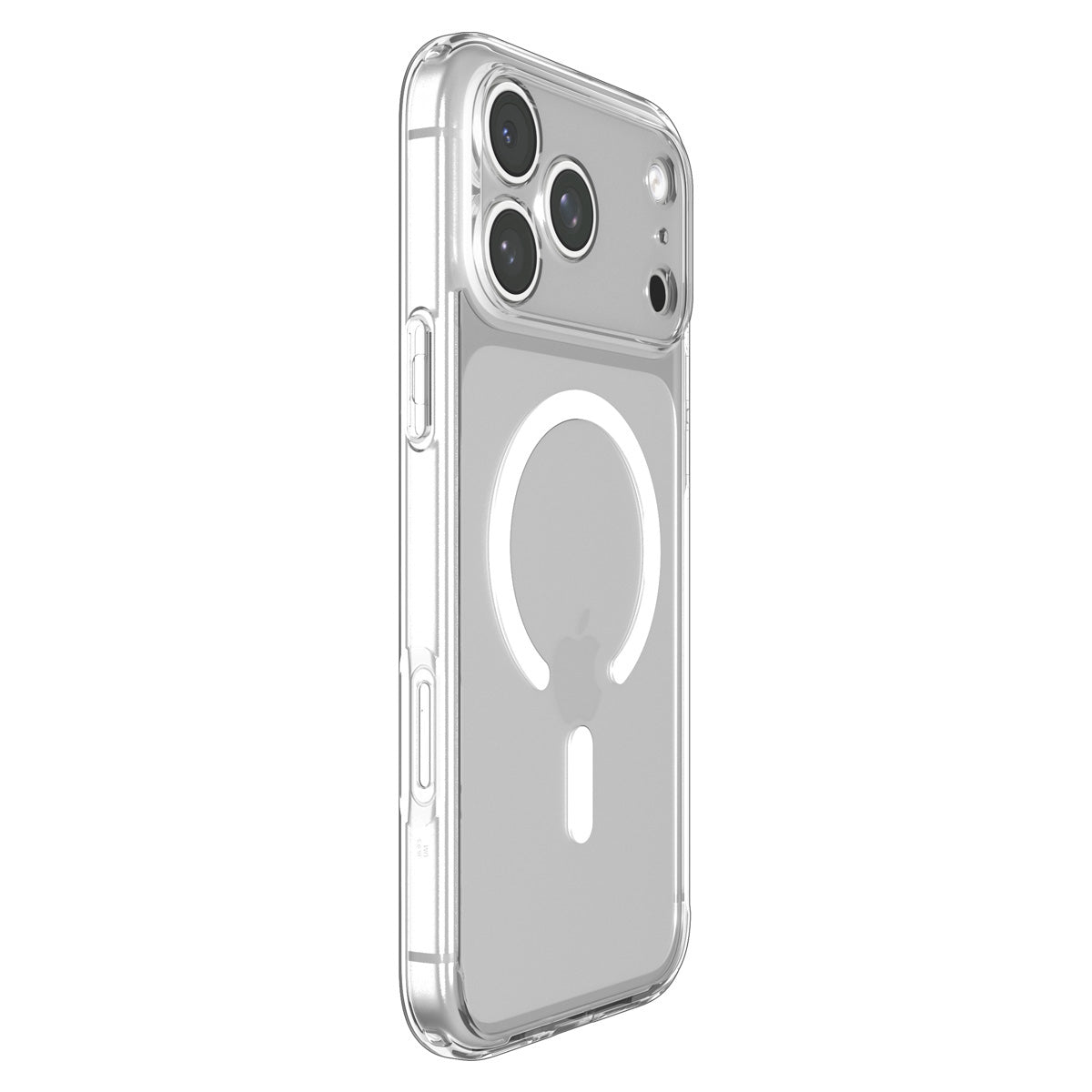 Handyhülle für iPhone 18 Pro, Spigen Ultra Hybrid Mag mit MagSafe, Transparent-Weiß (12/16)